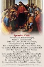 Apostles Creed, El Credo LAMINATED Prayer Card in Spanish and English, 3-pack picture