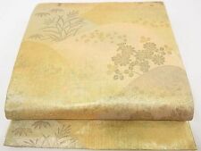 Fukuro Obi Kimono Genuine Gold Leaf, Masterpiece Daaa6539Ya picture