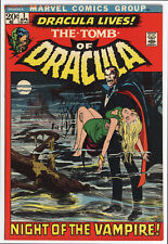 TOMB OF DRACULA #1 VF 8.0 - KEY Bronze Age Issue - Neal Adams Cover - 1972 picture