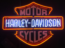 Harley-Davidson Motor Cycle Neon Signs, size 30x23 inches, UL/CUL/CE picture