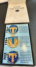 New 2015 Disney Tomorrowland Logo Set Pin LE 200 Rare Pins Nix 1984 1964 Movie picture