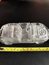 PORSCHE BOXSTER  GLASS CRYSTAL CAR MODEL AUTOMOBILE PAPERWEIGHT MAGIC CRYSTAL picture