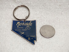  VINTAGE NEVADA STATE SHAPED KEY RING  picture