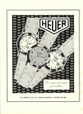 Tag Heuer Watch REPRINT vintage classic ad 11x15 Poster Luxury wall art picture