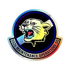 552nd Maintenance Operations Squadron (U.S. Air Force) Holographic STICKER picture