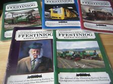9 copies Ffestiniog Railway Magazine, 2006-2013 picture
