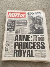 Daily Mirror Newspaper 13th June 1987 Jane Doyle Linda Lusardi picture