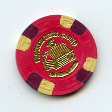 5.00 Chip from the Franklin Bros Casino Las Vegas Nevada picture