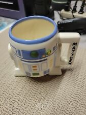 Vintage 1970's Star Wars R2-D2 Ceramic Mug PERSONALIZED (MATTHEW) ON THE HANDLE  picture