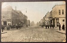 N Main St Linton Indiana printed 1910 low grade picture