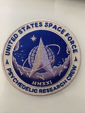USAF Psychedelic Research Crew MMXXI 2021 Morale Patch 3.5” US Space Force picture