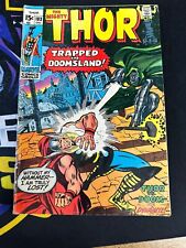 The Mighty Thor #183 Doctor Doom Appearance Marvel 1970 Fine Plus picture
