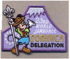 2019 23rd World Scout Jamboree 2015 DOMINICA Delegation badge picture