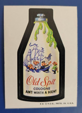1974 WACKY PACKAGES SERIES 5 TAN BACK     OLD SPIT COLOGNE      NM+ picture