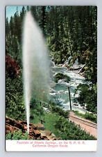 Shasta Springs CA-California, Fountain, Antique, Vintage Postcard picture