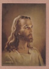 Vintage Jesus Christ Print Copyright 1941 Litho in USA 5x7 Original - Local Home picture