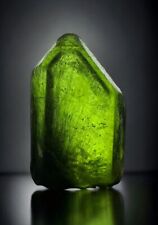 Natural Green Peridot Crystal 69 Carats Beautiful Shape & Complete Termination picture