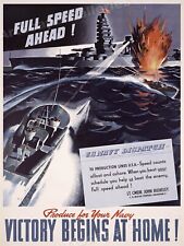 1940s Navy Poster - 