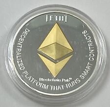 1x Ethereum Physical Crypto Currency Coin - Collectible picture