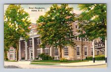 Aiken SC-South Carolina, Hotel Henderson, Advertising, Vintage c1950 Postcard picture