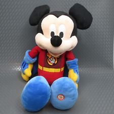 Hallmark 2009 Plush Super Mickey Mouse Disney Lights Talks Music Sings SEE VIDEO picture