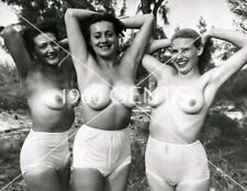 1950s Photo Print Big Breasts Blondes Brunettes Tanlines Beach 5 picture