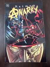 Batman: Anarky (DC, May 1999) Paperback Alan Grant Norm Breyfogle - 1st Printing picture
