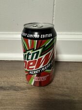 NEW Unopened Mountain Dew Merry Mash Up 12 oz Can Full Sealed picture