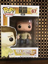Rick Grimes Prison Yard #67 Funko Pop Vinyl: The Walking Dead NIB SEE PICS picture