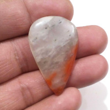 Ultimate Onyx Agate Pear Shape Cabochon 43.50 Ct 40x25x6 MM Agate Loose Gemstone picture