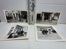 Lot Of 4 Vintage Advertising Gas Station Pumps General Store Pictures Texaco picture