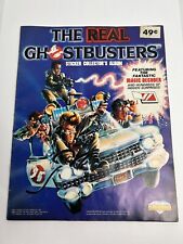 Vintage THE REAL GHOSTBUSTERS Sticker Collectors Album Diamond 1986 (no Decoder) picture