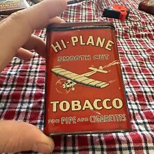 Rare Vintage Hi Plane Harder To Find Tobacco Tin picture