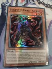 Yu-Gi-Oh TCG Unchained Twins - Aruha Super Rare 1st Edition OP24-EN005 picture
