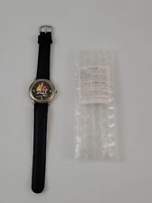 Vintage M&M 1999 Nascar Racing Team Collectors Edition Mars Leather Watch NEW picture