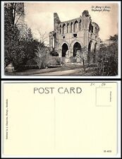 SCOTLAND / UK Postcard - Dryburgh Abbey, St Mary's Aisle O10 picture