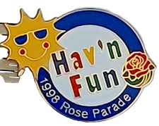 Rose Parade 1998 Hav'n Fun 109th Tournament of Roses Lapel Pin picture