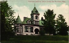 Northfield Seminary Talcott Library East Northfield Mass MA Vintage Postcard picture