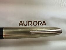 Aurora 88 Pen Fountain Pen Piston Pen Gold Marking Clip Copper Vintage 1950 picture