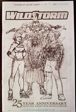 WILDSTORM 25 Anniversary Signing EXCLUSIVE Limited SKETCHBOOK Wild Storm SDCC picture