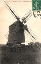 CPA 28 - VIABON (Eure et Loir) - 1147. Le Moulin Lavo (Animated, Horses) picture