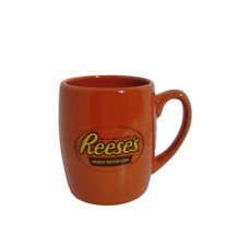 Reese's Peanut Butter Cups “THE REST IS HISTORY” 16oz Orange Barrel Shaped Mug picture