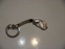 Vintage seashell metal shell keychain Keyring  picture