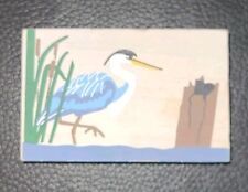 Cat's Meow Village - CHESAPEAKE BAY BLUE HERON Wright Touch Huntington MD. 1994 picture