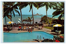 c1950's Golden Head Hotel Pool Ocho Rios Jamaica BWI Unposted Postcard picture