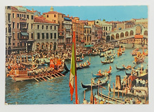 Historical Regatta Venice Italy Postcard Unposted Venezia picture