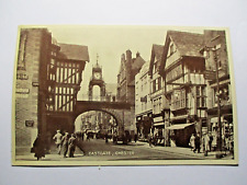 East Gate Chester Street Scene Phototype Postcard Valentine & Sons picture
