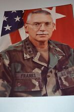 General Fred Franks Signed 8x10 Photo Commander Training & Doctrine, Gulf War picture