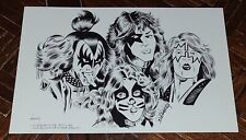 KISS 11x17 PRINT A TRIBUTE TO THE 1977 KISS MARVEL COMICS SUPER SPECIAL picture