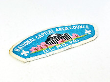 Vintage 1980's Boy Scouts BSA National Capital Area Council Patch D.C. MD VA picture